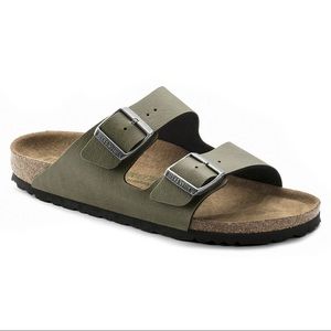 Olive Birkenstocks Unisex size 41